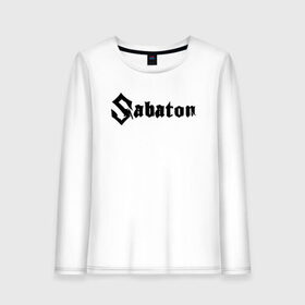 Женский лонгслив хлопок с принтом Sabaton в городе Новоалтайск, 100% хлопок |  | battle metal | primo victoria | sabaton | the art of war | the great war | группа | йоаким броден | латный ботинок | метал | пауэр | рыцарские доспехи | сабатон | собатон | хэви