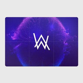 Магнитный плакат 3Х2 с принтом ALAN WALKER в городе Новоалтайск, Полимерный материал с магнитным слоем | 6 деталей размером 9*9 см | alan walker | aw | electro | electro music | music | алан уокер | музыка | музыкант | электро | электронная музыка