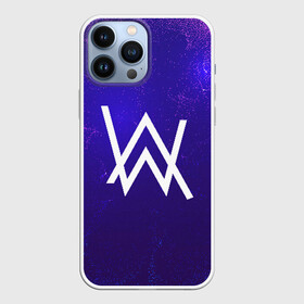 Чехол для iPhone 13 Pro Max с принтом ALAN WALKER в городе Новоалтайск,  |  | Тематика изображения на принте: alan walker | aw | electro | electro music | music | алан уокер | музыка | музыкант | электро | электронная музыка