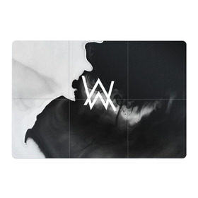 Магнитный плакат 3Х2 с принтом ALAN WALKER в городе Новоалтайск, Полимерный материал с магнитным слоем | 6 деталей размером 9*9 см | alan walker | aw | electro | electro music | music | алан уокер | музыка | музыкант | электро | электронная музыка
