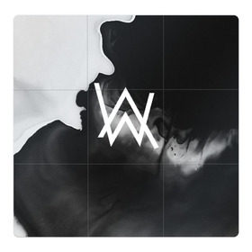 Магнитный плакат 3Х3 с принтом ALAN WALKER в городе Новоалтайск, Полимерный материал с магнитным слоем | 9 деталей размером 9*9 см | alan walker | aw | electro | electro music | music | алан уокер | музыка | музыкант | электро | электронная музыка
