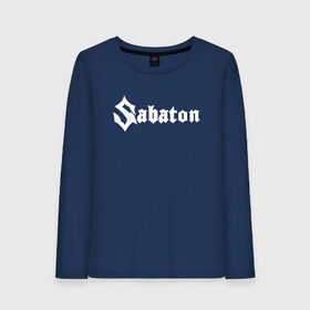 Женский лонгслив хлопок с принтом Sabaton в городе Новоалтайск, 100% хлопок |  | battle metal | primo victoria | sabaton | the art of war | the great war | группа | йоаким броден | латный ботинок | метал | пауэр | рыцарские доспехи | сабатон | собатон | хэви