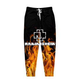 Мужские брюки 3D с принтом RAMMSTEIN в городе Новоалтайск, 100% полиэстер | манжеты по низу, эластичный пояс регулируется шнурком, по бокам два кармана без застежек, внутренняя часть кармана из мелкой сетки | Тематика изображения на принте: lindemann | rammstein | рамштайн | тилль линдеманн
