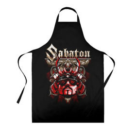 Фартук 3D с принтом Sabaton в городе Новоалтайск, 100% полиэстер | общий размер — 65 х 85 см, ширина нагрудника — 26 см, горловина — 53 см, длина завязок — 54 см, общий обхват в поясе — 173 см. Принт на завязках и на горловине наносится с двух сторон, на основной части фартука — только с внешней стороны | battle metal | primo victoria | sabaton | the art of war | the great war | группа | йоаким броден | латный ботинок | метал | пауэр | рыцарские доспехи | сабатон | собатон | хэви