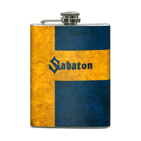 Фляга с принтом Sabaton в городе Новоалтайск, металлический корпус | емкость 0,22 л, размер 125 х 94 мм. Виниловая наклейка запечатывается полностью | battle metal | primo victoria | sabaton | the art of war | the great war | группа | йоаким броден | латный ботинок | метал | пауэр | рыцарские доспехи | сабатон | собатон | хэви