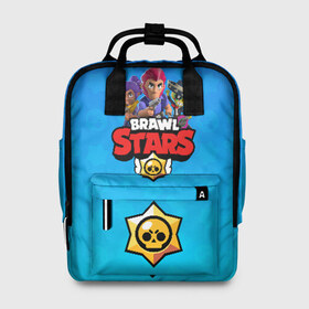 Женский рюкзак 3D с принтом РЮКЗАК BRAWL STARS в городе Новоалтайск, 100% полиэстер | лямки с регулируемой длиной, сверху ручки, чтобы рюкзак нести как сумку. Основное отделение закрывается на молнию, как и внешний карман. Внутри два дополнительных кармана, один из которых закрывается на молнию. По бокам два дополнительных кармашка, куда поместится маленькая бутылочка
 | brawl stars | bull | colt | leon | stars | берли | бо | брок | ворон | джесси | динамайк | дэррил | кольт | леон | мортис | нита | пайпер | пенни | поко | пэм | рикошет | спайк | тара | фрэнк | шелли | эль примо