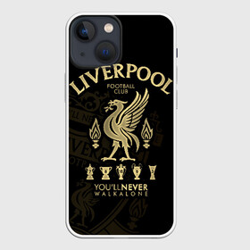 Чехол для iPhone 13 mini с принтом Ливерпуль в городе Новоалтайск,  |  | liverpool | liverpool fc | ynwa | you never walk alone | ливерпуль | фан ливерпуля | фанатская | футбол | футболист | футбольный клуб | энфильд