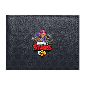 Обложка для студенческого билета с принтом BRAWL STARS в городе Новоалтайск, натуральная кожа | Размер: 11*8 см; Печать на всей внешней стороне | brawl stars | bull | colt | leon | stars | берли | бо | брок | ворон | джесси | динамайк | дэррил | кольт | леон | мортис | нита | пайпер | пенни | поко | пэм | рикошет | спайк | тара | фрэнк | шелли | эль примо