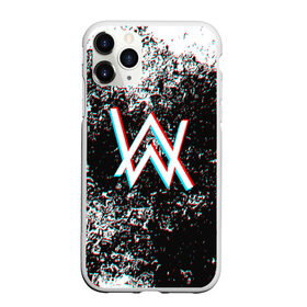 Чехол для iPhone 11 Pro матовый с принтом ALAN WALKER GLITCH в городе Новоалтайск, Силикон |  | Тематика изображения на принте: alan walker | aw | electro | electro music | music | алан уокер | музыка | музыкант | электро | электронная музыка