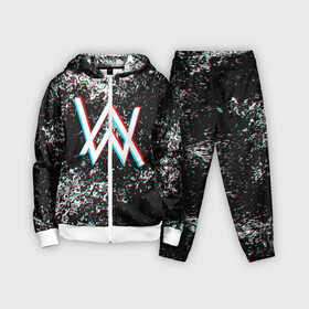 Детский костюм 3D с принтом ALAN WALKER GLITCH в городе Новоалтайск,  |  | alan walker | aw | electro | electro music | music | алан уокер | музыка | музыкант | электро | электронная музыка