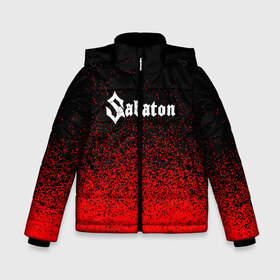 Зимняя куртка для мальчиков 3D с принтом SABATON в городе Новоалтайск, ткань верха — 100% полиэстер; подклад — 100% полиэстер, утеплитель — 100% полиэстер | длина ниже бедра, удлиненная спинка, воротник стойка и отстегивающийся капюшон. Есть боковые карманы с листочкой на кнопках, утяжки по низу изделия и внутренний карман на молнии. 

Предусмотрены светоотражающий принт на спинке, радужный светоотражающий элемент на пуллере молнии и на резинке для утяжки | battle metal. | primo victoria | sabaton | the art of war | the great war | группа | йоаким броден | латный ботинок | метал | пауэр | рыцарские доспехи | сабатон | собатон | хэви