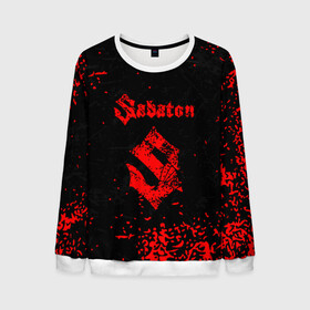 Мужской свитшот 3D с принтом SABATON в городе Новоалтайск, 100% полиэстер с мягким внутренним слоем | круглый вырез горловины, мягкая резинка на манжетах и поясе, свободная посадка по фигуре | battle metal. | primo victoria | sabaton | the art of war | the great war | группа | йоаким броден | латный ботинок | метал | пауэр | рыцарские доспехи | сабатон | собатон | хэви