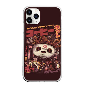 Чехол для iPhone 11 Pro Max матовый с принтом Атака Черного Кофе в городе Новоалтайск, Силикон |  | Тематика изображения на принте: attack | best | bet networks | beyond dreams | black | coffee | originals | атака | за пределами мечты | кофе | лучшие | сети ставок | черный