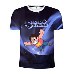 Мужская футболка 3D спортивная с принтом Steven Universe в городе Новоалтайск, 100% полиэстер с улучшенными характеристиками | приталенный силуэт, круглая горловина, широкие плечи, сужается к линии бедра | steven universe | аметист | вселенная стивена | гранат | жемчуг | конни махесваран | кристальные самоцветы | лазурит | ляпис лазурит | перидот | самоцветы | стивен кварц юнивёрс