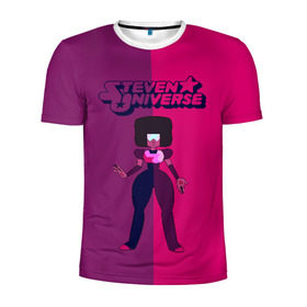 Мужская футболка 3D спортивная с принтом Steven Universe в городе Новоалтайск, 100% полиэстер с улучшенными характеристиками | приталенный силуэт, круглая горловина, широкие плечи, сужается к линии бедра | steven universe | аметист | вселенная стивена | гранат | жемчуг | конни махесваран | кристальные самоцветы | лазурит | ляпис лазурит | перидот | самоцветы | стивен кварц юнивёрс