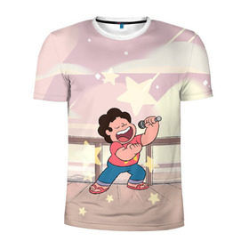 Мужская футболка 3D спортивная с принтом Steven Universe в городе Новоалтайск, 100% полиэстер с улучшенными характеристиками | приталенный силуэт, круглая горловина, широкие плечи, сужается к линии бедра | steven universe | аметист | вселенная стивена | гранат | жемчуг | конни махесваран | кристальные самоцветы | лазурит | ляпис лазурит | перидот | самоцветы | стивен кварц юнивёрс