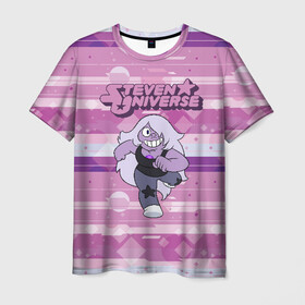Мужская футболка 3D с принтом Steven Universe в городе Новоалтайск, 100% полиэфир | прямой крой, круглый вырез горловины, длина до линии бедер | steven universe | аметист | вселенная стивена | гранат | жемчуг | конни махесваран | кристальные самоцветы | лазурит | ляпис лазурит | перидот | самоцветы | стивен кварц юнивёрс