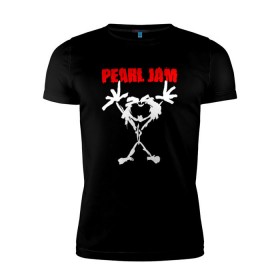 Мужская футболка премиум с принтом Pearl Jam в городе Новоалтайск, 92% хлопок, 8% лайкра | приталенный силуэт, круглый вырез ворота, длина до линии бедра, короткий рукав | альтернативный рок | американская | гранж | группа | майк маккриди | рок | стоун госсард | хард рок | эдди веддер