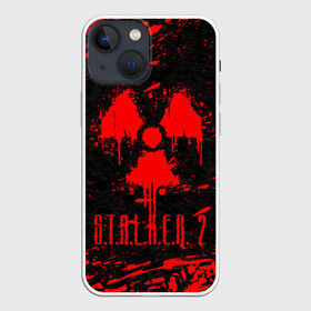 Чехол для iPhone 13 mini с принтом S.T.A.L.K.E.R. 2 в городе Новоалтайск,  |  | bandit | chernobyl | pripyat | s.t.a.l.k.e.r. 2 | shadow of chernobyl | stalker | stalker 2 | бандиты | меченый | припять | сталкер | сталкер 2 | тени чернобыля | чернобыль | чистое небо