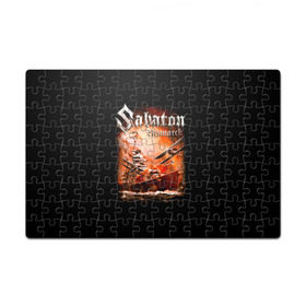 Пазл магнитный 126 элементов с принтом Sabaton в городе Новоалтайск, полимерный материал с магнитным слоем | 126 деталей, размер изделия —  180*270 мм | battle metal | primo victoria | sabaton | the art of war | the great war | группа | йоаким броден | латный ботинок | метал | пауэр | рыцарские доспехи | сабатон | собатон | хэви