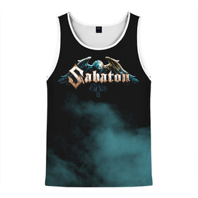 Мужская майка 3D с принтом Sabaton в городе Новоалтайск, 100% полиэстер | круглая горловина, приталенный силуэт, длина до линии бедра. Пройма и горловина окантованы тонкой бейкой | battle metal | primo victoria | sabaton | the art of war | the great war | группа | йоаким броден | латный ботинок | метал | пауэр | рыцарские доспехи | сабатон | собатон | хэви