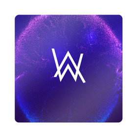 Магнит виниловый Квадрат с принтом ALAN WALKER в городе Новоалтайск, полимерный материал с магнитным слоем | размер 9*9 см, закругленные углы | alan walker | aw | electro | electro music | music | алан уокер | музыка | музыкант | электро | электронная музыка