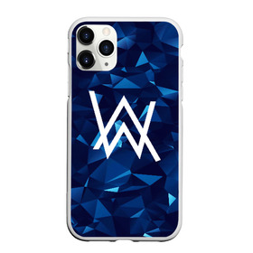 Чехол для iPhone 11 Pro матовый с принтом ALAN WALKER в городе Новоалтайск, Силикон |  | Тематика изображения на принте: alan walker | aw | electro | electro music | music | алан уокер | музыка | музыкант | электро | электронная музыка