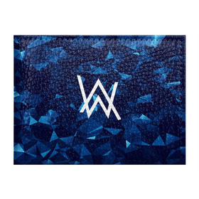 Обложка для студенческого билета с принтом ALAN WALKER в городе Новоалтайск, натуральная кожа | Размер: 11*8 см; Печать на всей внешней стороне | Тематика изображения на принте: alan walker | aw | electro | electro music | music | алан уокер | музыка | музыкант | электро | электронная музыка