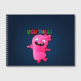Альбом для рисования с принтом Uglydolls в городе Новоалтайск, 100% бумага
 | матовая бумага, плотность 200 мг. | Тематика изображения на принте: 