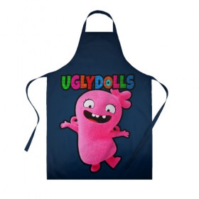 Фартук 3D с принтом Uglydolls в городе Новоалтайск, 100% полиэстер | общий размер — 65 х 85 см, ширина нагрудника — 26 см, горловина — 53 см, длина завязок — 54 см, общий обхват в поясе — 173 см. Принт на завязках и на горловине наносится с двух сторон, на основной части фартука — только с внешней стороны | 
