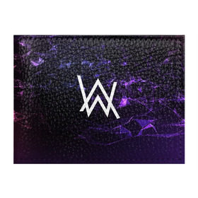 Обложка для студенческого билета с принтом ALAN WALKER в городе Новоалтайск, натуральная кожа | Размер: 11*8 см; Печать на всей внешней стороне | Тематика изображения на принте: alan walker | aw | electro | electro music | music | алан уокер | музыка | музыкант | электро | электронная музыка