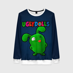 Женский свитшот 3D с принтом Uglydolls в городе Новоалтайск, 100% полиэстер с мягким внутренним слоем | круглый вырез горловины, мягкая резинка на манжетах и поясе, свободная посадка по фигуре | dolls | ugly | куклы | куклы с характером | мультфильм | плюшевые куклы | плюшевый