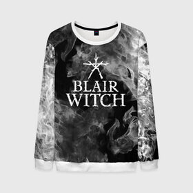 Мужской свитшот 3D с принтом BLAIR WITCH в городе Новоалтайск, 100% полиэстер с мягким внутренним слоем | круглый вырез горловины, мягкая резинка на манжетах и поясе, свободная посадка по фигуре | Тематика изображения на принте: blair witch | blair witch 2019 | blair witch игра | blairs witch | блэр | ведьмы | ведьмы из блэр