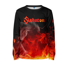 Детский лонгслив 3D с принтом Sabaton в городе Новоалтайск, 100% полиэстер | длинные рукава, круглый вырез горловины, полуприлегающий силуэт
 | battle metal | primo victoria | sabaton | the art of war | the great war | группа | йоаким броден | латный ботинок | метал | пауэр | рыцарские доспехи | сабатон | собатон | хэви