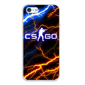 Чехол для iPhone 5/5S матовый с принтом CS GO STORM МОЛНИИ в городе Новоалтайск, Силикон | Область печати: задняя сторона чехла, без боковых панелей | astralis | awp | counter strike | cs go | cs go global offensive | cs:go | faze clan | hyper beast | team liquid | астралис | кс го | тим ликвид | фейз клан | хайпер бист