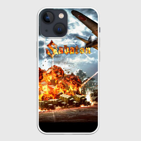 Чехол для iPhone 13 mini с принтом Sabaton в городе Новоалтайск,  |  | battle metal | primo victoria | sabaton | the art of war | the great war | группа | йоаким броден | латный ботинок | метал | пауэр | рыцарские доспехи | сабатон | собатон | хэви