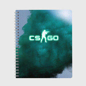 Тетрадь с принтом CS GO в городе Новоалтайск, 100% бумага | 48 листов, плотность листов — 60 г/м2, плотность картонной обложки — 250 г/м2. Листы скреплены сбоку удобной пружинной спиралью. Уголки страниц и обложки скругленные. Цвет линий — светло-серый
 | astralis | awp | counter strike | cs go | cs go global offensive | cs:go | faze clan | hyper beast | team liquid | астралис | кс го | тим ликвид | фейз клан | хайпер бист