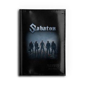 Обложка для автодокументов с принтом Sabaton в городе Новоалтайск, натуральная кожа |  размер 19,9*13 см; внутри 4 больших “конверта” для документов и один маленький отдел — туда идеально встанут права | battle metal | primo victoria | sabaton | the art of war | the great war | группа | йоаким броден | латный ботинок | метал | пауэр | рыцарские доспехи | сабатон | собатон | хэви