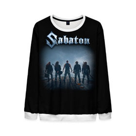 Мужской свитшот 3D с принтом Sabaton в городе Новоалтайск, 100% полиэстер с мягким внутренним слоем | круглый вырез горловины, мягкая резинка на манжетах и поясе, свободная посадка по фигуре | battle metal | primo victoria | sabaton | the art of war | the great war | группа | йоаким броден | латный ботинок | метал | пауэр | рыцарские доспехи | сабатон | собатон | хэви