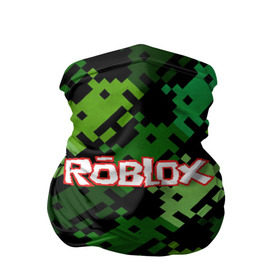 Бандана-труба 3D с принтом ROBLOX в городе Новоалтайск, 100% полиэстер, ткань с особыми свойствами — Activecool | плотность 150‒180 г/м2; хорошо тянется, но сохраняет форму | game | gamer | logo | minecraft | roblox | simulator | игра | конструктор | лого | симулятор | строительство | фигура
