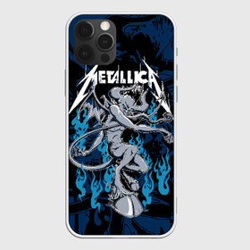 Чехол для iPhone 12 Pro Max с принтом Metallica в городе Новоалтайск, Силикон |  | Тематика изображения на принте: american | blue | demon | devil | flame | hell | metal band | metallica | music | rock | американская | голубое | демон | дьявол | метал группа | металлика | музыка | пламя | рок | черт