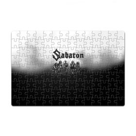Пазл магнитный 126 элементов с принтом Sabaton в городе Новоалтайск, полимерный материал с магнитным слоем | 126 деталей, размер изделия —  180*270 мм | battle metal | primo victoria | sabaton | the art of war | the great war | группа | йоаким броден | латный ботинок | метал | пауэр | рыцарские доспехи | сабатон | собатон | хэви