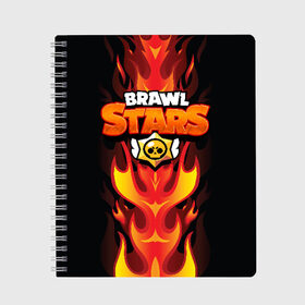 Тетрадь с принтом Brawl Stars в городе Новоалтайск, 100% бумага | 48 листов, плотность листов — 60 г/м2, плотность картонной обложки — 250 г/м2. Листы скреплены сбоку удобной пружинной спиралью. Уголки страниц и обложки скругленные. Цвет линий — светло-серый
 | brawl | bs | fails | leon | stars | supercell | tick | бой | босс | бравл | броубол | бс | герои | драка | звезд | осада | сейф | старс | цель