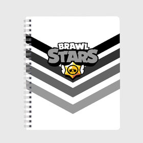 Тетрадь с принтом Brawl Stars в городе Новоалтайск, 100% бумага | 48 листов, плотность листов — 60 г/м2, плотность картонной обложки — 250 г/м2. Листы скреплены сбоку удобной пружинной спиралью. Уголки страниц и обложки скругленные. Цвет линий — светло-серый
 | brawl | bs | fails | leon | stars | supercell | tick | бой | босс | бравл | броубол | бс | герои | драка | звезд | осада | сейф | старс | цель