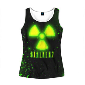 Женская майка 3D S.T.A.L.K.E.R. 2: в городе Новоалтайск, 100% полиэстер | круглая горловина, прямой силуэт, длина до линии бедра | bandit | chernobyl | pripyat | s.t.a.l.k.e.r. 2 | shadow of chernobyl | stalker | stalker 2 | бандиты | меченый | припять | сталкер | сталкер 2 | тени чернобыля | чернобыль | чистое небо