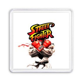 Магнит 55*55 с принтом Street fighter в городе Новоалтайск, Пластик | Размер: 65*65 мм; Размер печати: 55*55 мм | capcom | fighter | fighting | street | боец | суторито фаита | уличный | файтинг