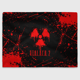 Плед 3D с принтом S.T.A.L.K.E.R. 2 в городе Новоалтайск, 100% полиэстер | закругленные углы, все края обработаны. Ткань не мнется и не растягивается | bandit | chernobyl | pripyat | s.t.a.l.k.e.r. 2 | shadow of chernobyl | stalker | stalker 2 | бандиты | меченый | припять | сталкер | сталкер 2 | тени чернобыля | чернобыль | чистое небо