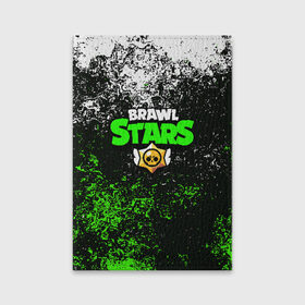 Обложка для паспорта матовая кожа с принтом BRAWL STARS в городе Новоалтайск, натуральная матовая кожа | размер 19,3 х 13,7 см; прозрачные пластиковые крепления | brawl stars | bull | colt | leon | stars | берли | бо | брок | ворон | джесси | динамайк | дэррил | кольт | леон | мортис | нита | пайпер | пенни | поко | пэм | рикошет | спайк | тара | фрэнк | шелли | эль примо