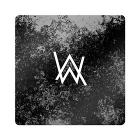 Магнит виниловый Квадрат с принтом ALAN WALKER в городе Новоалтайск, полимерный материал с магнитным слоем | размер 9*9 см, закругленные углы | Тематика изображения на принте: alan walker | aw | electro | electro music | music | алан уокер | музыка | музыкант | электро | электронная музыка