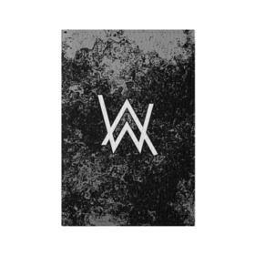 Обложка для паспорта матовая кожа с принтом ALAN WALKER в городе Новоалтайск, натуральная матовая кожа | размер 19,3 х 13,7 см; прозрачные пластиковые крепления | Тематика изображения на принте: alan walker | aw | electro | electro music | music | алан уокер | музыка | музыкант | электро | электронная музыка